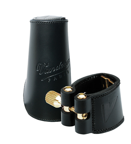 Vandoren Alto Sax Ligature & Cap Leather - LC27L