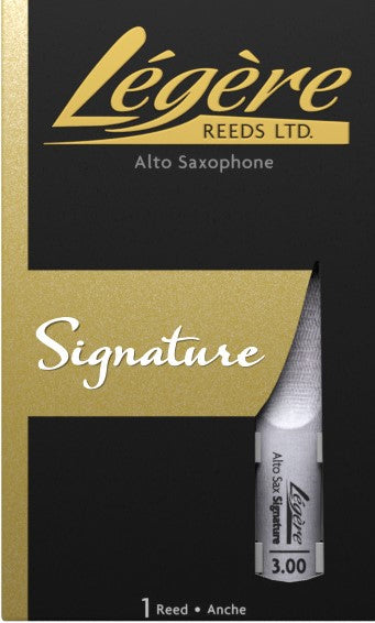Legere Signature Alto Saxophone Reed - 1 Synthetic Reed