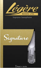 Load image into Gallery viewer, Legere Soprano Sax Signature Reed - 1 Synthetic Reed