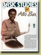 Music Minus One : Teacher's Partner: Basic Studies for Alto Sax - 4119