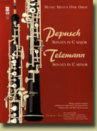 Music Minus One Oboe: Pepusch - Sonata in C Major; Telemann - Sonata in C Minor - 3407