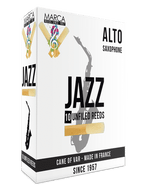 Marca JaZZ Unfiled Alto Saxophone Reeds - 10 Per Box