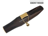 Brancher Baritone Sax Ebony Wood  Mouthpiece with Gold Plated Ligature