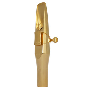 Brancher Baritone Sax Gold Plated Mouthpiece with Gold Plated Ligature