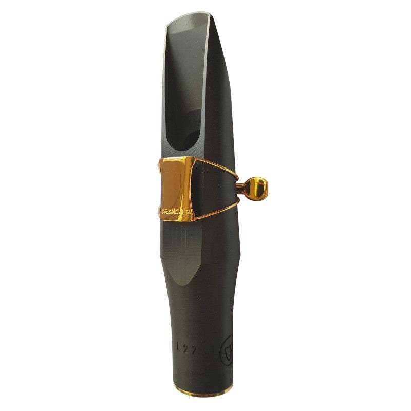 Brancher Hard Rubber Baritone Mouthpiece W/ Gold Plated Ligature