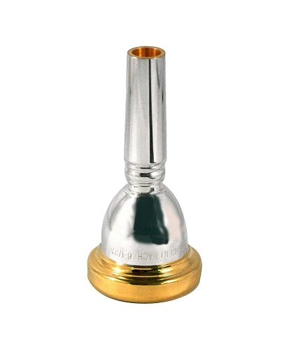 Bach Gold Rim Large Shank / Bass Trombone Mouthpiece - 341GR