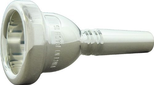 Bach Silver Plated Large Shank / Bass Trombone Mouthpiece - 341