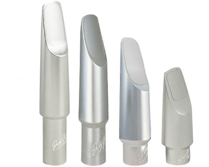 JodyJazz SUPER JET Baritone Saxophone Mouthpieces - Silver Plated Brass