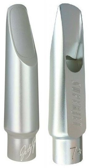 JodyJazz SUPER JET Tenor Saxophone Mouthpieces - Silver Plated Brass