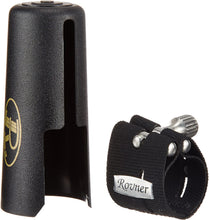 Load image into Gallery viewer, Rovner MKIII Eb Clarinet or Bb German Groove Ligature &amp; Cap - C-1E