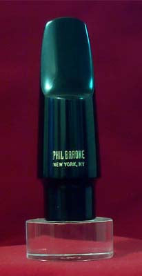 P Barone Jazz Rubber Alto Sax Mouthpiece