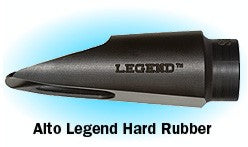 SR Technologies Hard Rubber Legend Alto Sax Mouthpiece .076