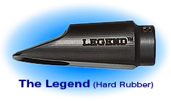 SR Technologies Legend Soprano Hard Rubber Sax Mpce