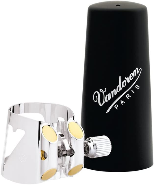 Vandoren Bass Clarinet Optimum Ligature with Plastic Cap - LC04P