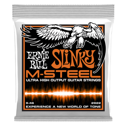 Ernie Ball Hybrid Slinky M-Steel Electric Guitar Strings - 9-46 Gauge