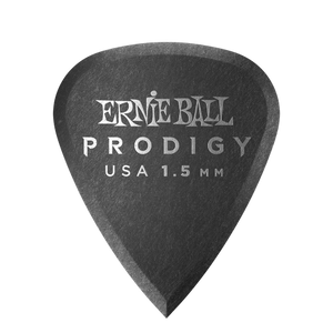 Ernie Ball 1.5mm Black Standard Prodigy Picks 6-pack