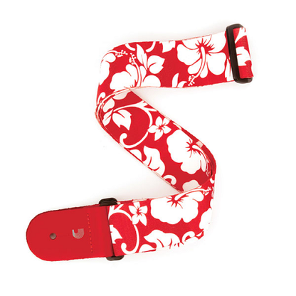 D'addario Planet Waves Hibiscus Woven Guitar Strap