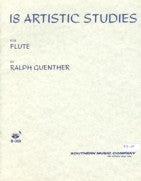 GUENTHER 18 ARTISTIC STUDIES FOR FLUTE - B359
