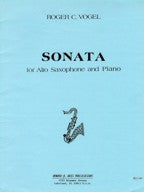 BRIXTON BOOK - SONATA (1991) for alto sax & piano by Roger C. Vogel