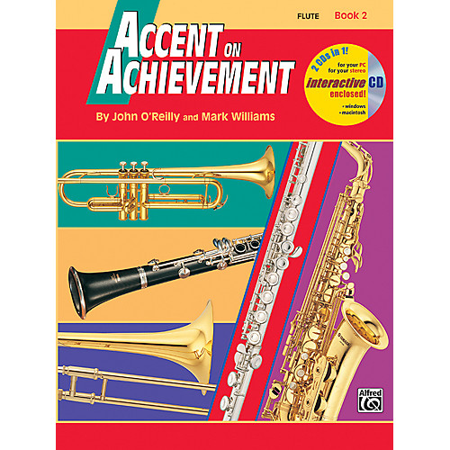 Accent On Achievement: Flute, Book 2 (W/ CD)