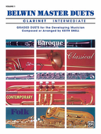 Belwin Master Duets Clarinet Vol. 1 Intermediate