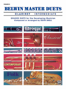 Belwin Master Duets Clarinet Vol. 2 Intermediate