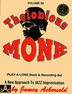 Jamey Aebersold Volume 56: Thelonious Monk