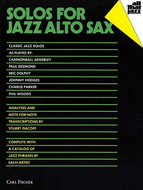 Solos for Jazz Alto Saxophone