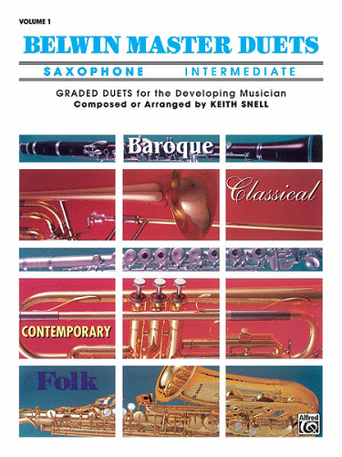 Belwin Master Duets (Saxophone), Volume 1: Intermediate