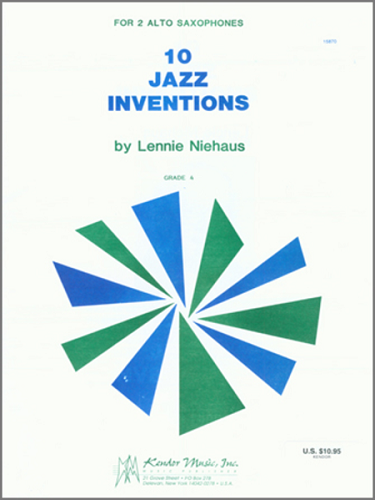 10 Jazz Inventions (for 2 Alto Saxophones) By Lennie Niehaus