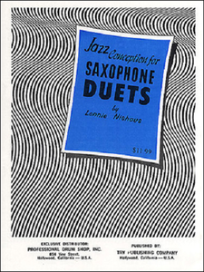Jazz Conception for Saxophone Duets - By Lennie Niehaus