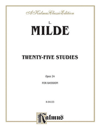 Twenty-five Studies, Op. 24 for Bassoon By Ludwig Milde