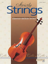 Load image into Gallery viewer, STRICTLY STRINGS: CELLO, BOOK 1, 2 &amp; 3