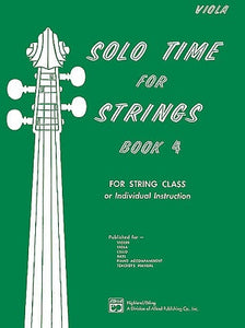 Solo Time for Strings: Viola, Book 4