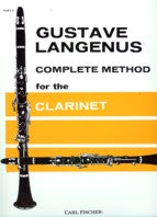 Langenus Complete Method for Clarinet Part 2 - O1403 – Weinermusic