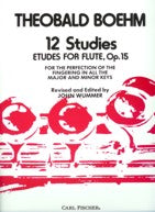 BOEHM 12 STUDIES FOR FLUTE OP.15 - O82