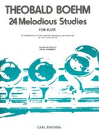 BOEHM 24 MELODIOUS STUDIES FOR FLUTE OP. 37 - O84