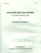 William D. Pardus Fanfare for the Empire for Sax - 109