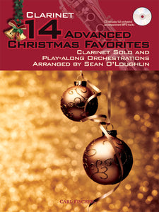 14 ADVANCED CHRISTMAS FAVORITES WITH CD  Arranged by Sean O'Loughlin