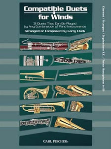 Carl Fischer Book Compatible Duets for Winds - Bb Instruments - Clark, Larry -WF94