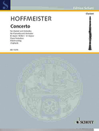 Concerto in Bb for Clarinet & Orchestra (Piano Reduction) by Franz Anto Hoffmeister