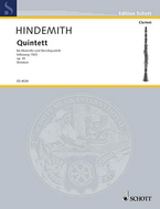Quintet No. 1, Op. 30 for Clarinet and String Orchestra by Paul Hindemith