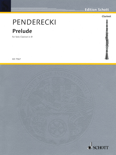 Prelude for Solo Clarinet by Krzysztof Penderecki