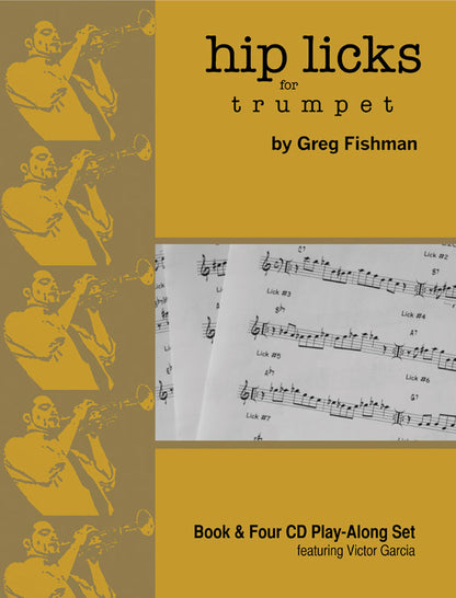 Greg Fishman Hip Licks Book for Trumpet