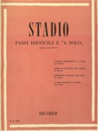 Stadio Difficult Passages and Solos for Bassoon - 1221
