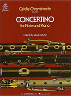 Concertino, Op. 107 for Flute & Piano by Cecile Chaminade Arr. Louis Moyse