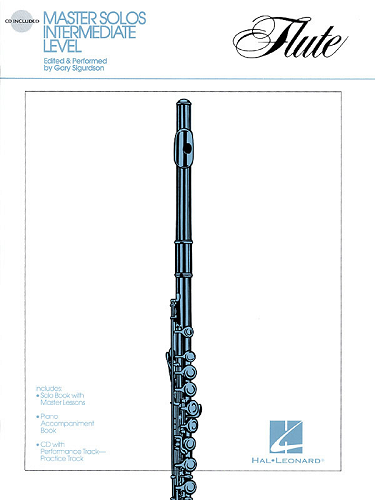 Master Solos Intermediate Level: Flute w/ CD