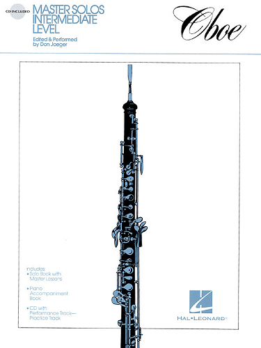 Master Solos Intermediate Level: Oboe w/ CD