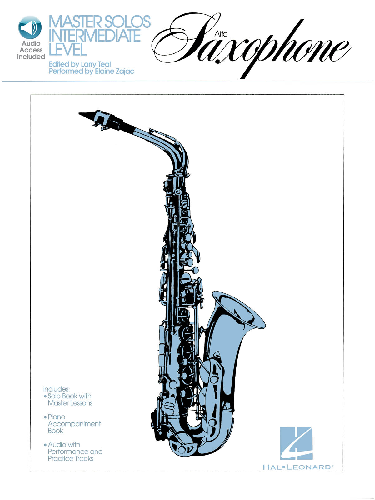 Master Solos Intermediate Level: Alto Sax W/ Online Audio