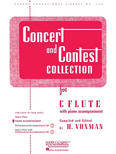 Rubank Concert & Contest Collection for Flute: Piano Accompaniment